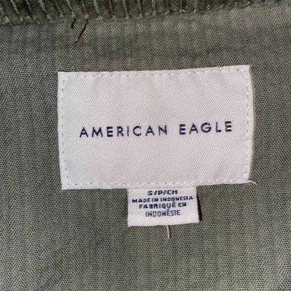 American eagle green corduroy jacket - Picture 2 of 2
